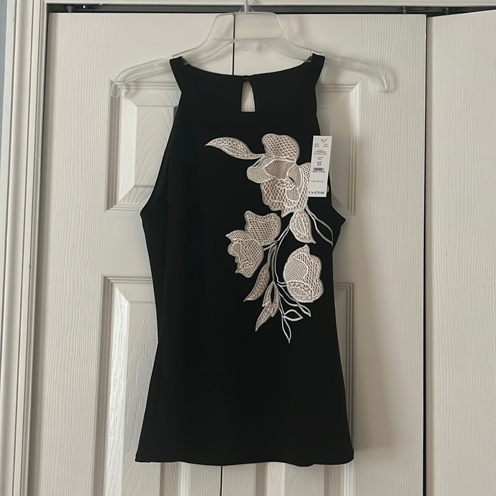 WHBM floral shirt